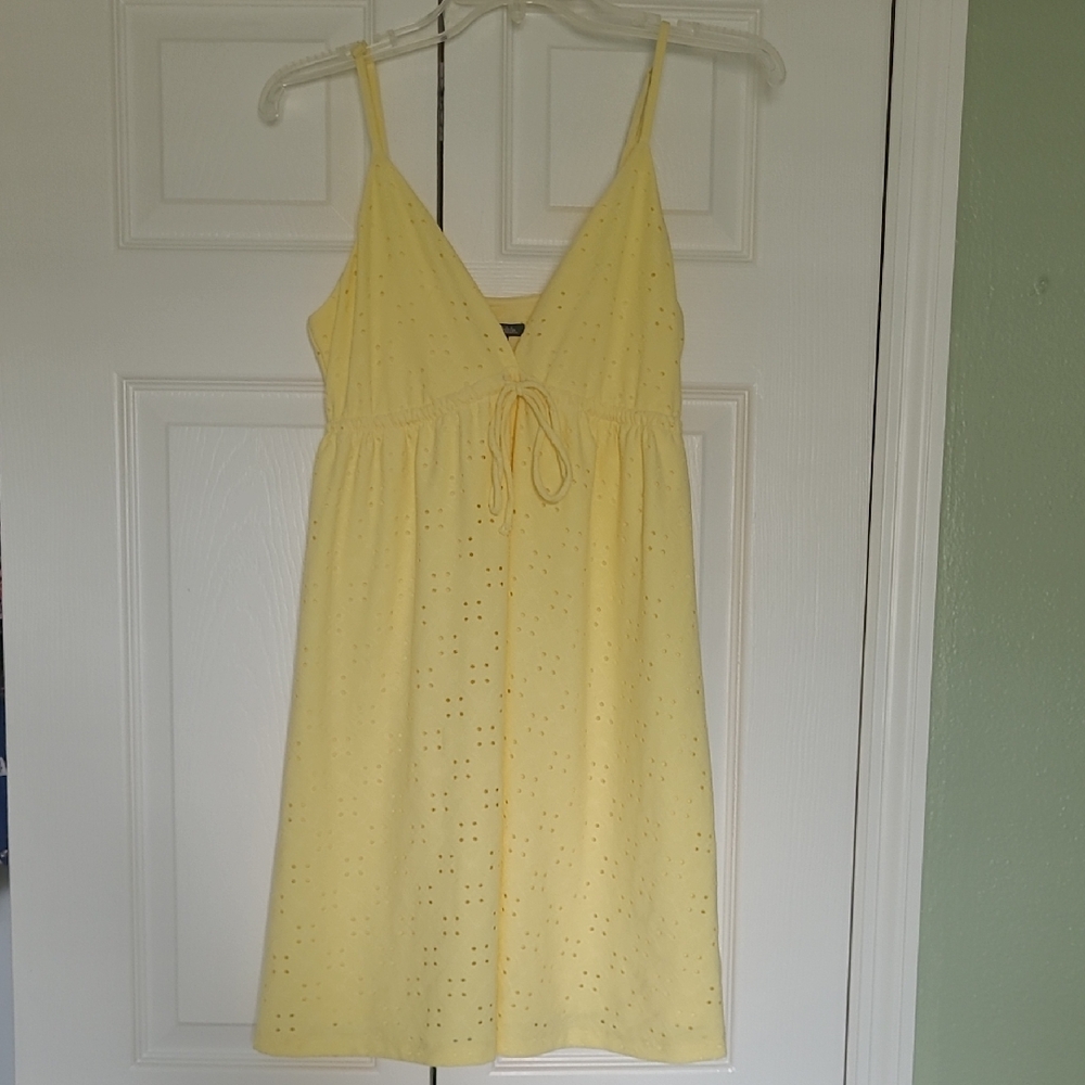 Yellow Sleeveless Dress